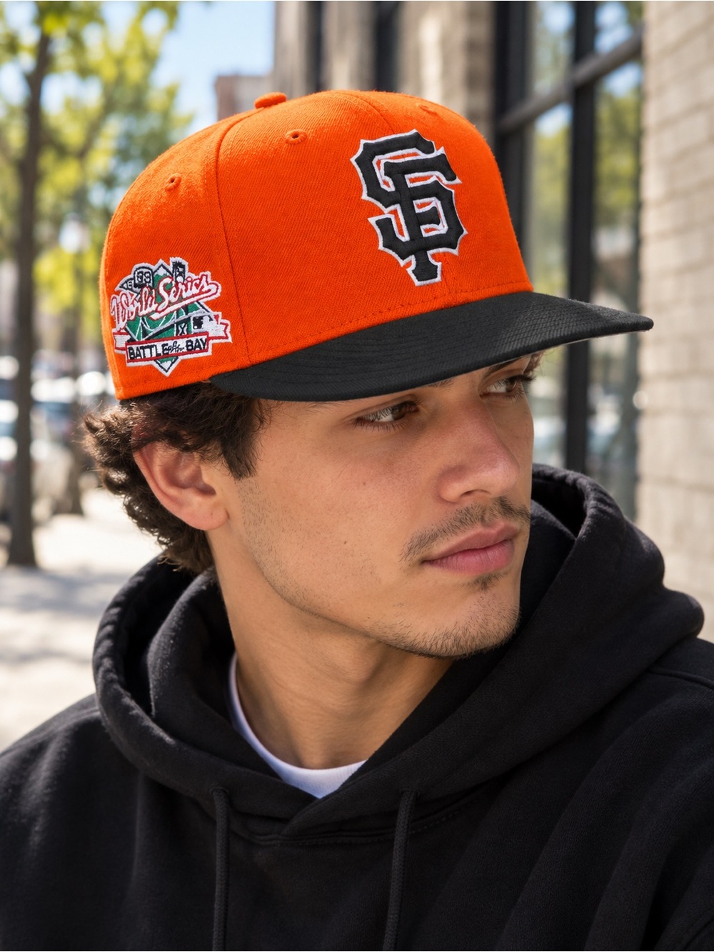 New Era 59FIFTY San Francisco Giants Fitted Hat Orange/Black 7⅜